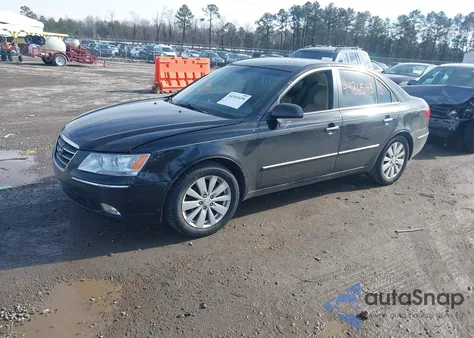 2009 Hyundai Sonata Limited z USA, uszkodzony, nr VIN 5NPEU46C19H575503